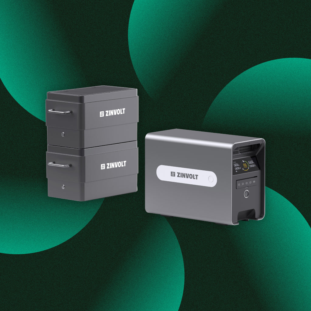 ZinVolt Power plug & play thuisbatterij 3 kWh