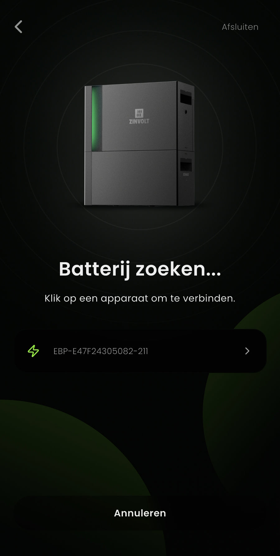 Find your home battery