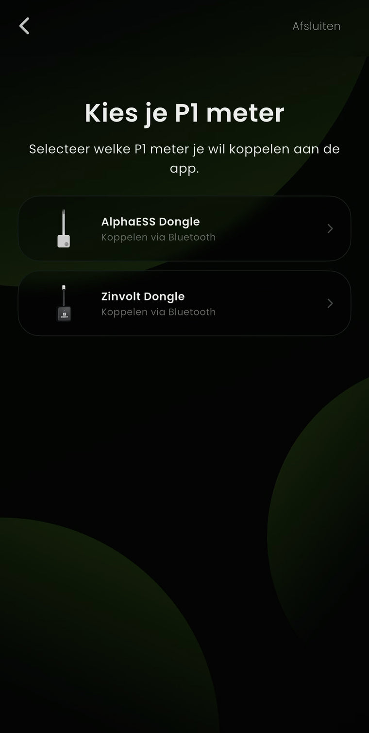 P1-dongle PRO koppelen