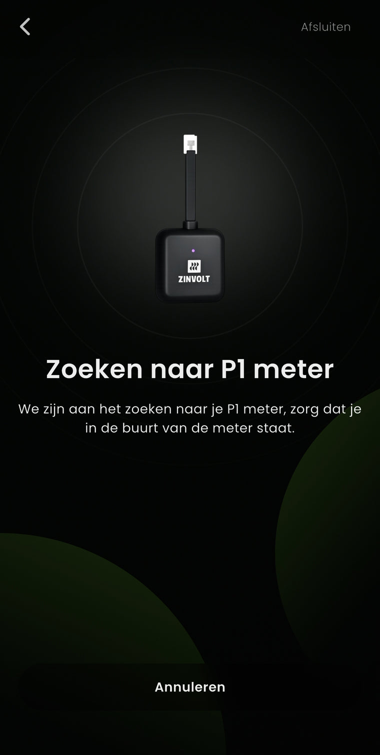 P1-dongle PRO verbinden met wifi