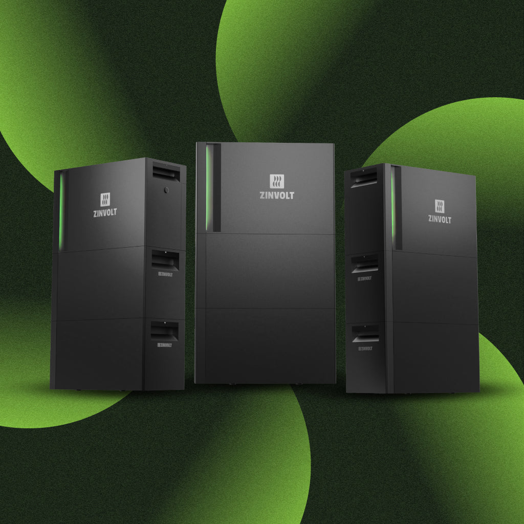 ZinVolt Base plug & play thuisbatterij 24 kWh