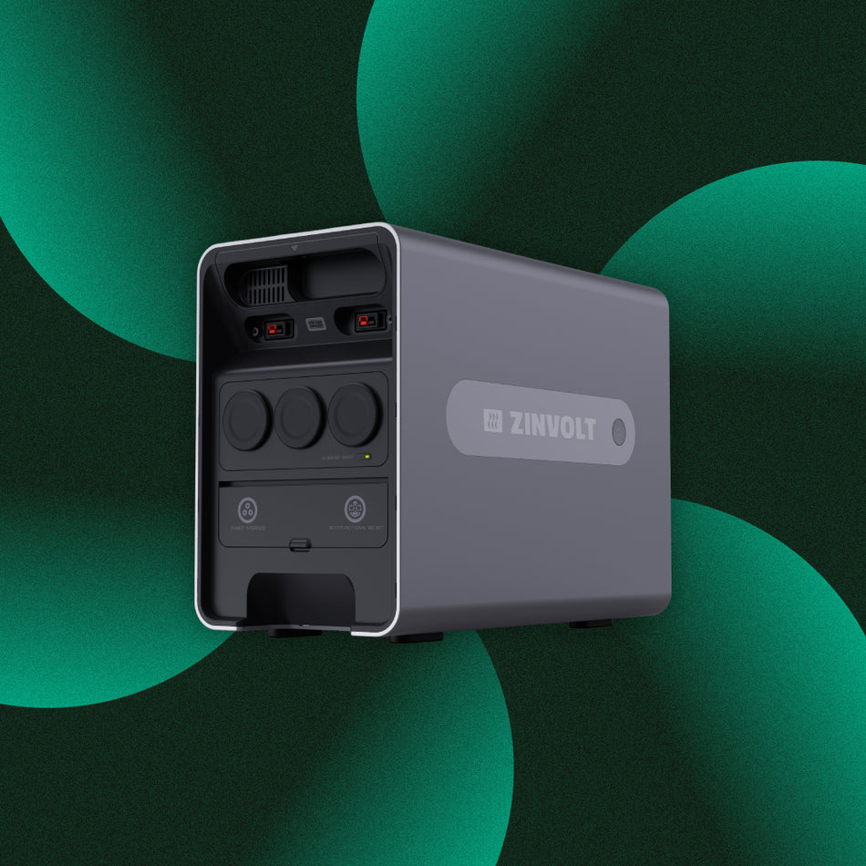 ZinVolt Power plug & play thuisbatterij 1 kWh