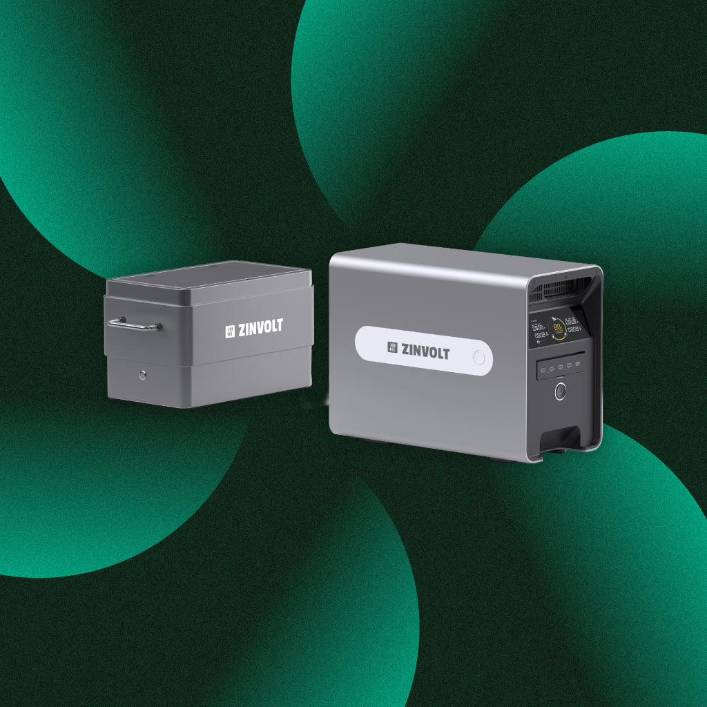 ZinVolt Power plug & play thuisbatterij 2 kWh