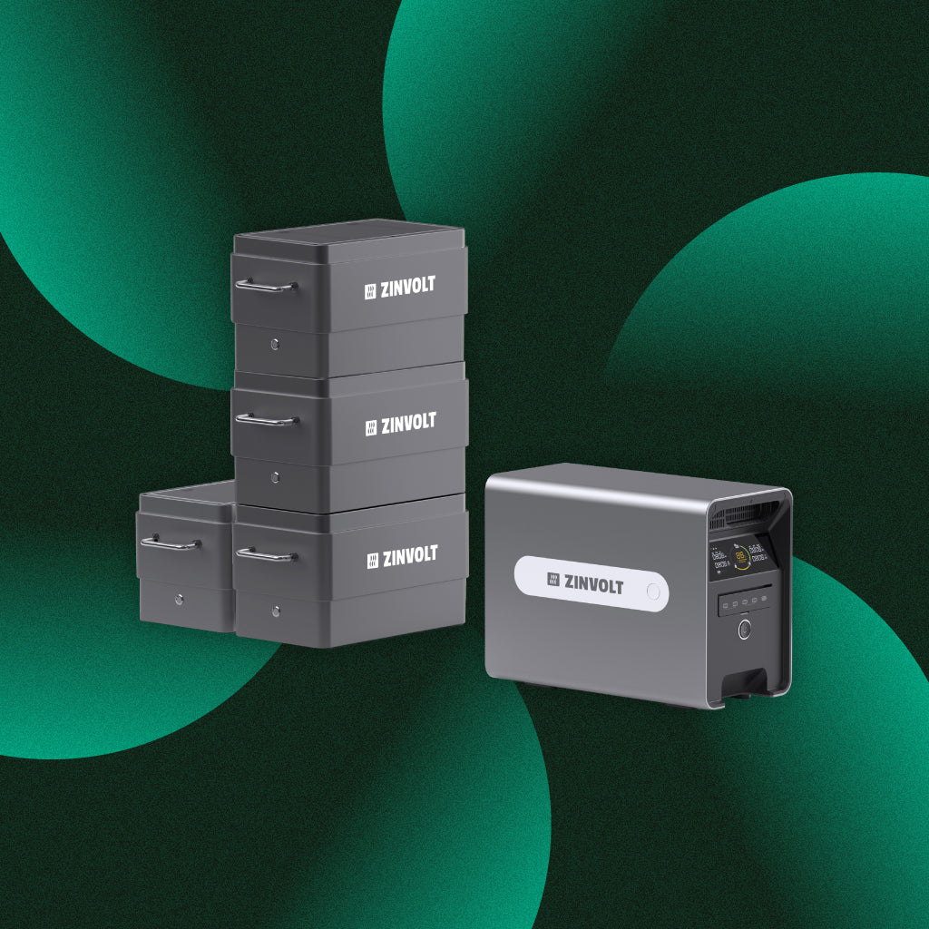 ZinVolt Power plug & play thuisbatterij 5 kWh