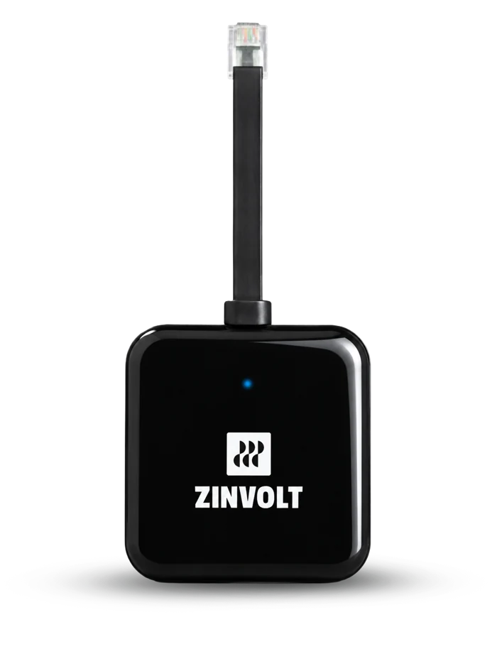 ZinVolt P1-dongle PRO met P1-stekker voor de slimme meter